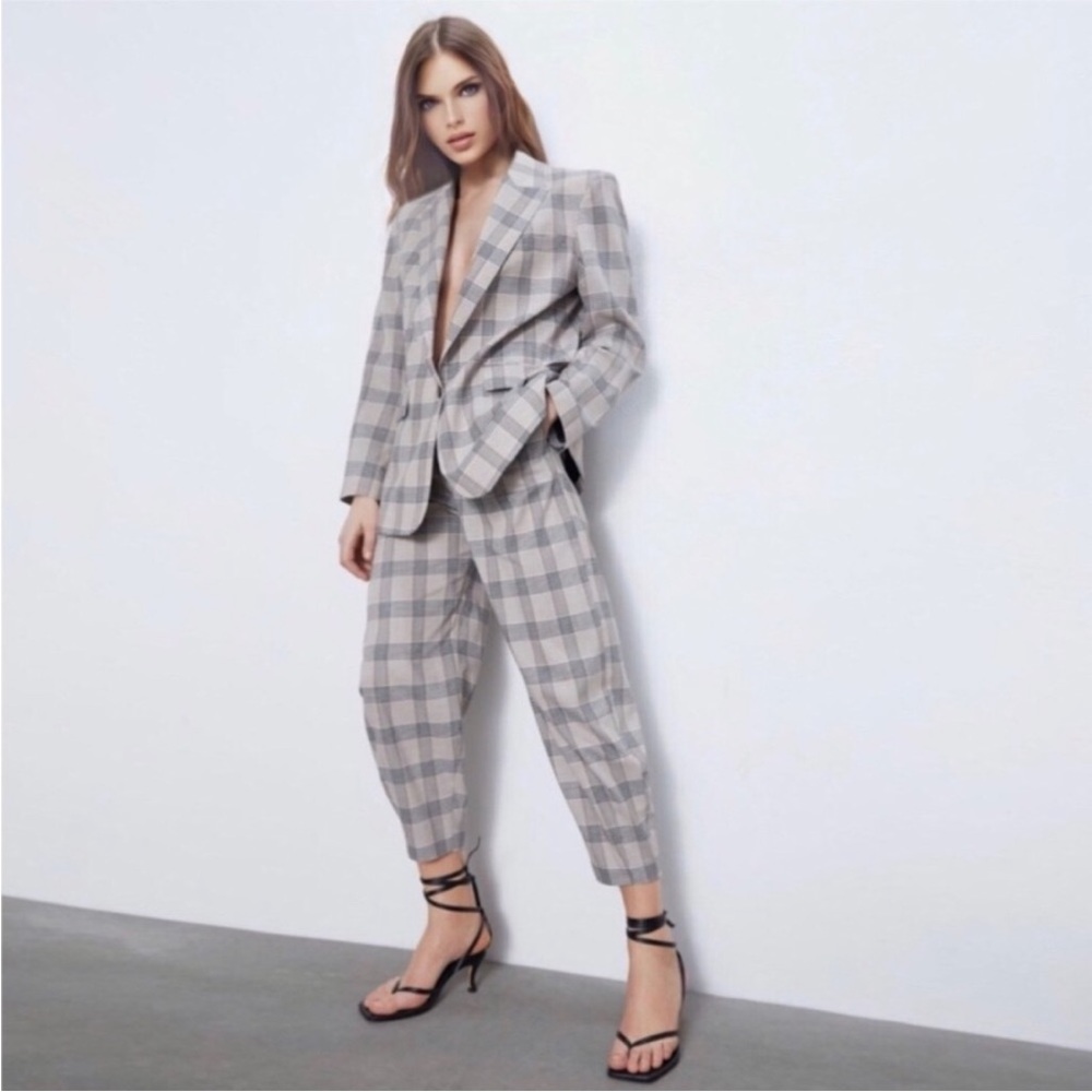 Zara Plaid Pants